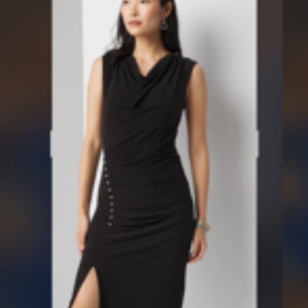 NWT black dress- White House Black Market, Size 0